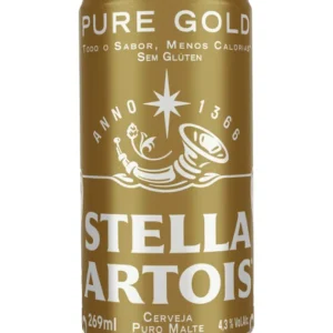 Cerveja Pure Gold Sem Glúten Stella Artois Lata 269ml